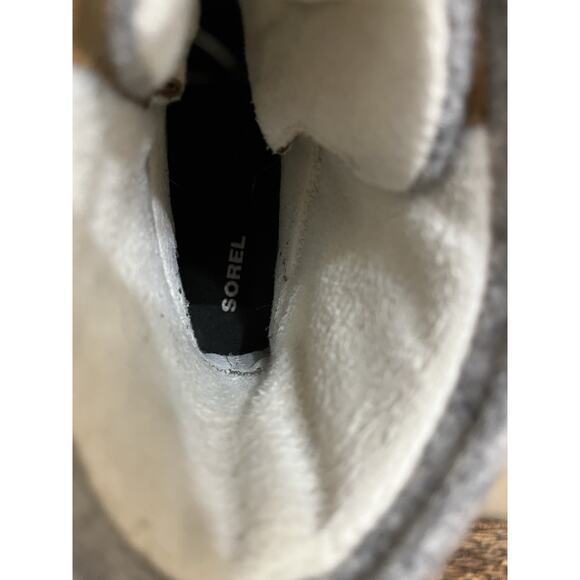 Sorel Boots Womens Explorer Joan Insulated Snow Boot Brown Suede 7.5 - Picture 8 of 9